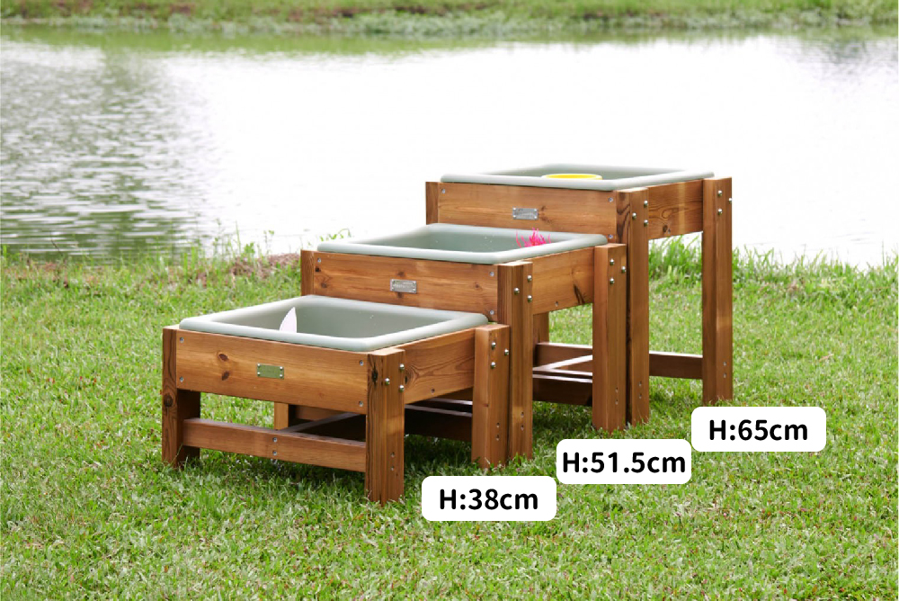 masterkidz 戶外高矮沙水遊戲盤3 件套